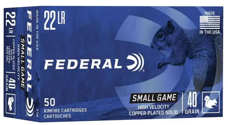 FEDERAL GAME-SHOK AMO 22LR 40 H-VL 10/50RD