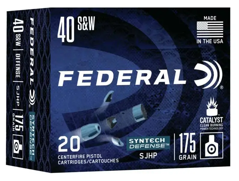 Federal 40S&W 175gr SJHP