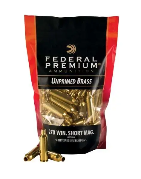 Federal PH40UPB100 Gold Medal 40 S&W Handgun Brass 100 Per Bag