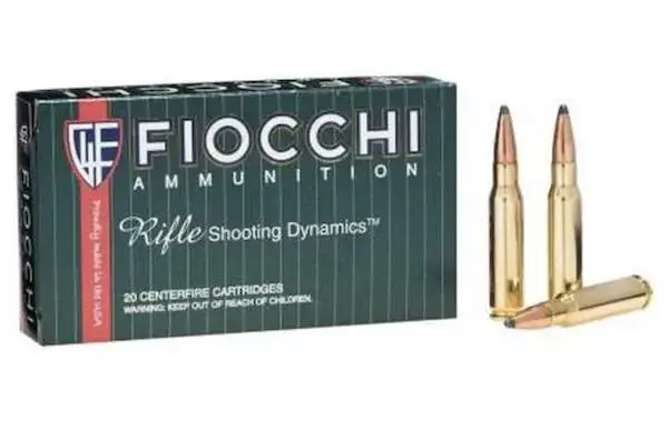 Fiocchi 308D Field Dynamics 308 Win 165 gr Pointed Soft Point (PSP) 20 Round Box