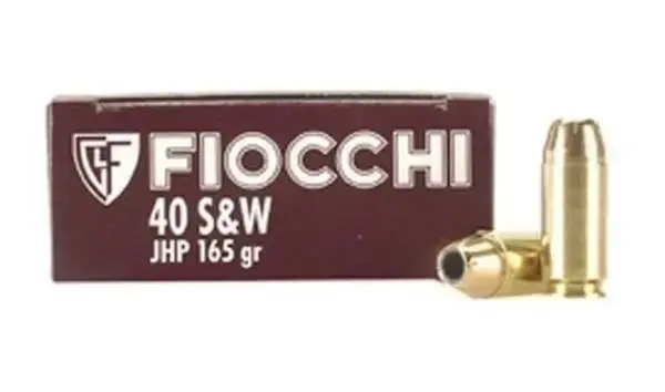 Fiocchi 40SWC Defense Dynamics 40 S&W 165 gr Jacketed Hollow Point (JHP) 50 Round Box