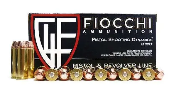 Fiocchi 45LCCMJ Training Dynamics 45 Colt (LC) 225 gr Complete Metal Jacket 50 Round Box