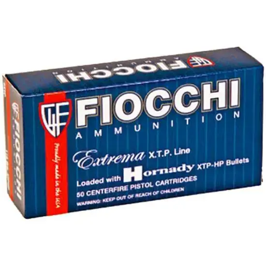 Fiocchi 45XTP25 Extrema 45 ACP 230 gr XTP Hollow Point 25 Round Box
