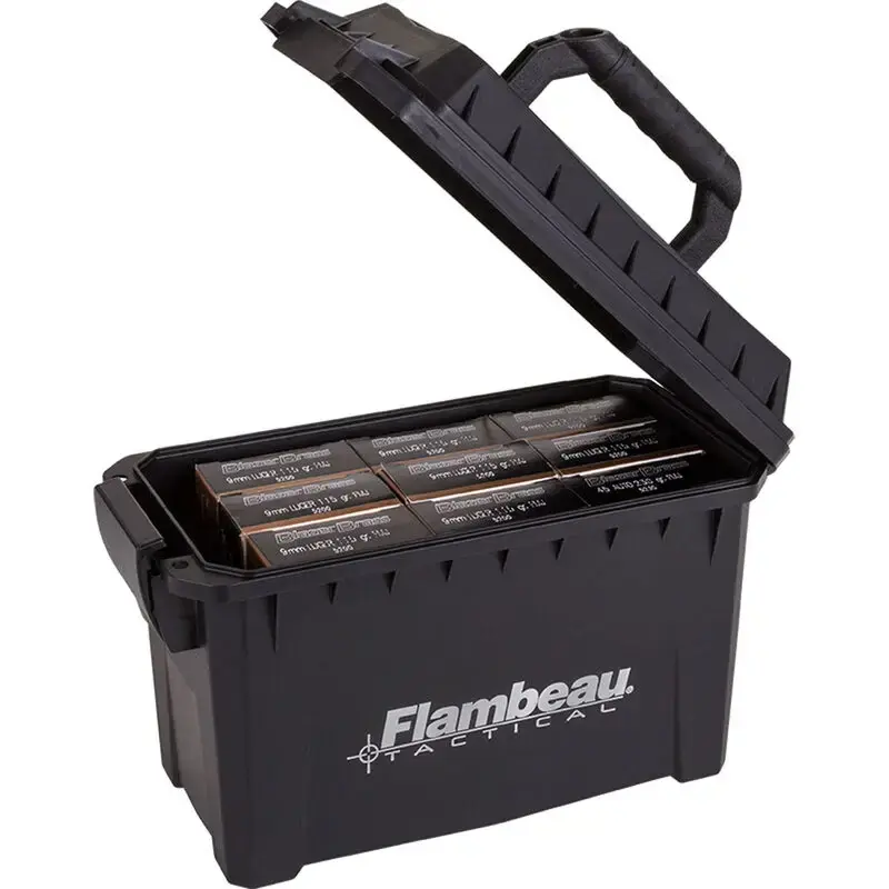 Flambeau 6415SB Compact Ammo Can 223 Rem,5.56x45mm NATO 20-rd Boxes Black