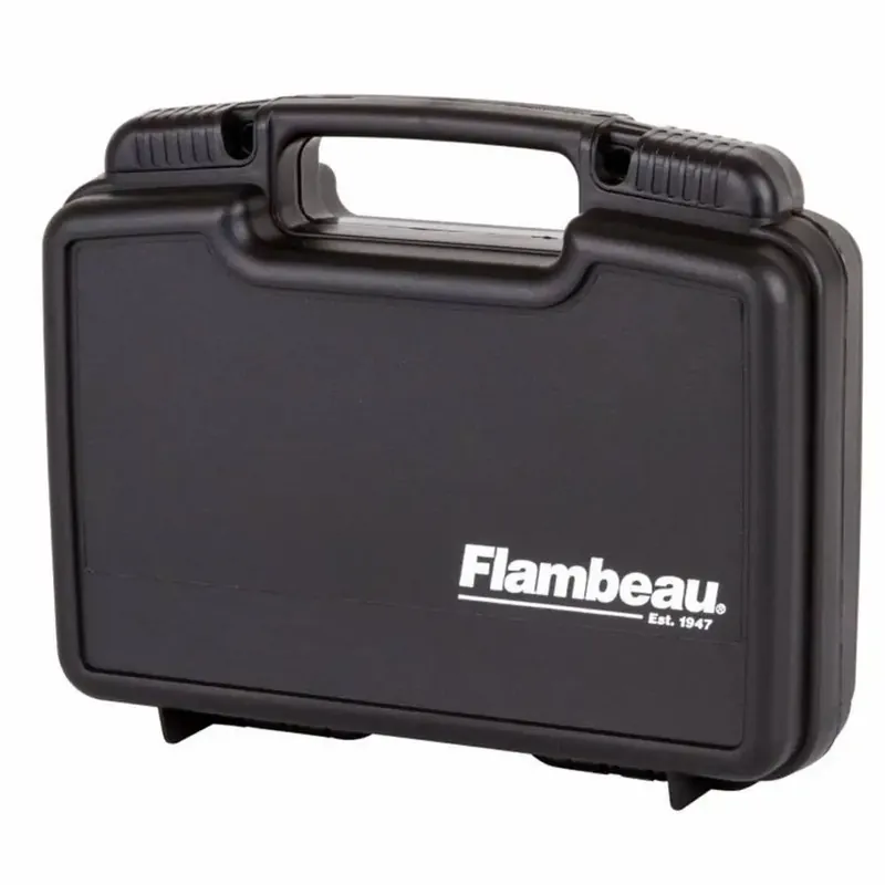 Flambeau 1011 Safe Shot Pistol Case 9.75" L x 6" W x 2.75" D Polymer Black