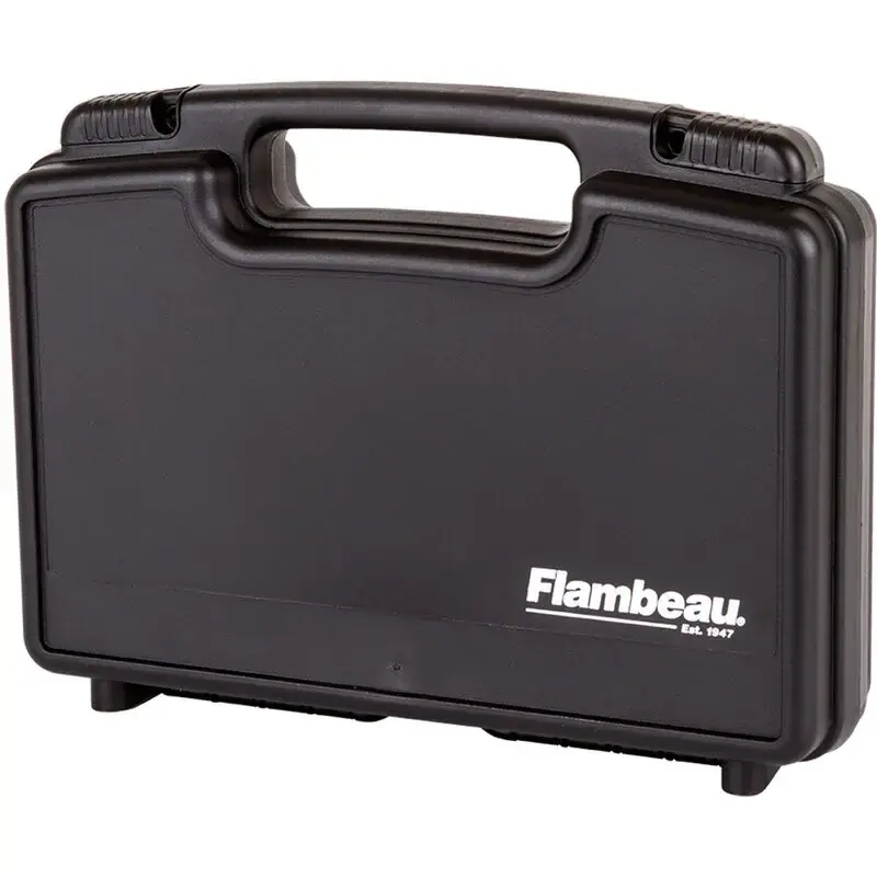 Flambeau 1411 Safe Shot Pistol Case 13.375" L x 7.25" W x 3" D Polymer Black