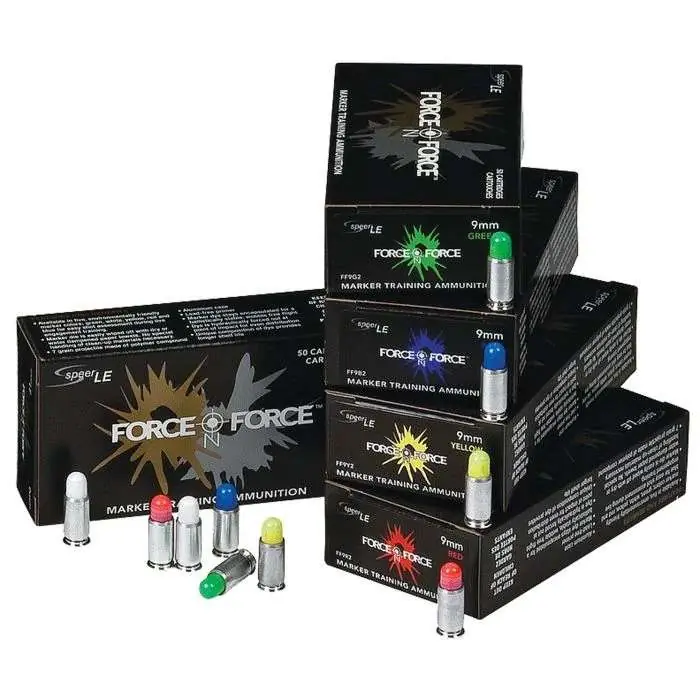 ATK FORCE ON FORCE AMO 9MM BLANK ROUND 50RD