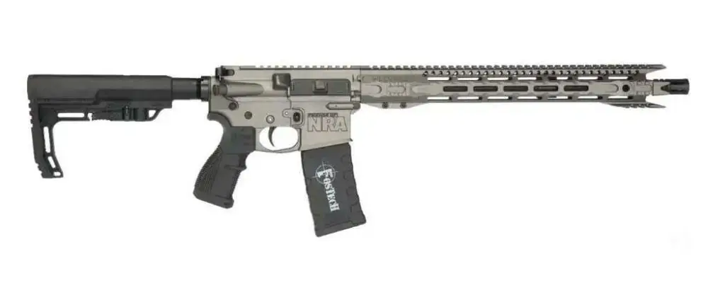FOSTECH EAGLE AR-15 RIA 5.56 SNIPER GREY ECHO SPORT TRIGGER LITE UPPER&LOWER HEAVY M4 BBL