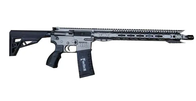 FOSTECH EAGLE RIA 5.56 SNIPER GREY TRIAD TRIGGER FOS LITE UPPER & LOWER MACH 1 16IN RAIL M4 BBL