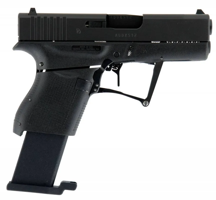 Full Conceal M3SF M3S 9mm Luger 3.39" 8+1 Black Black Black Underfolding Polymer Grip