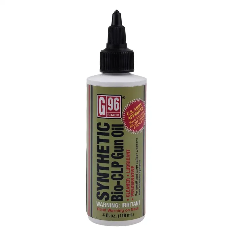 G96 SYNTHETIC BIO-CLP GUN OIL 4OZ