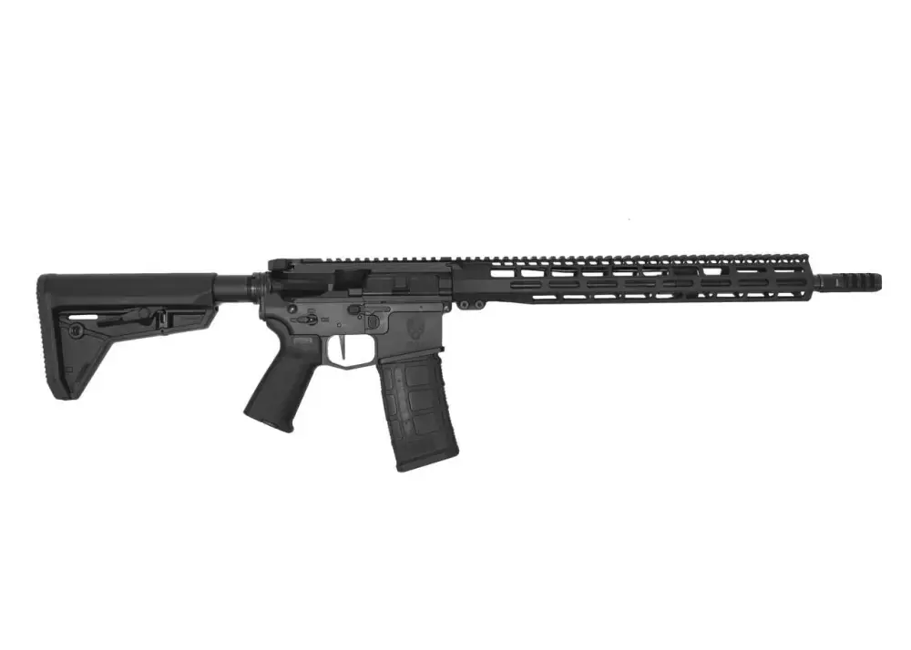 GREY GHOST LIGHT 5.56 MKII RIA 5.56 16IN BBL BILLET 15INMLOK MOE FURN
