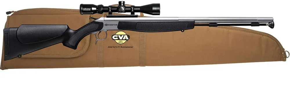 CVA CROSSFIRE SS/BLK 50CAL KONUSPRO 3-9X40