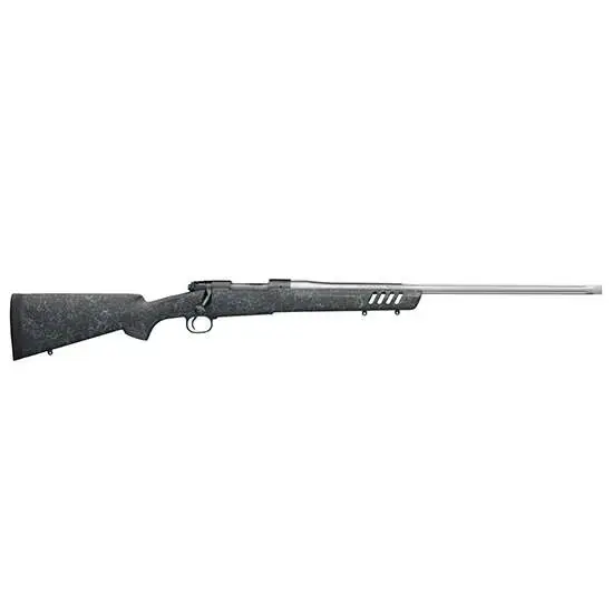 Winchester Guns 535232264 70 Coyote Light Bolt 270 WSM 24" 3+1 Black w/Gray Webbing Fixed Bell & Carlson w/Aluminum Bedding Stock Blued Steel Receiver