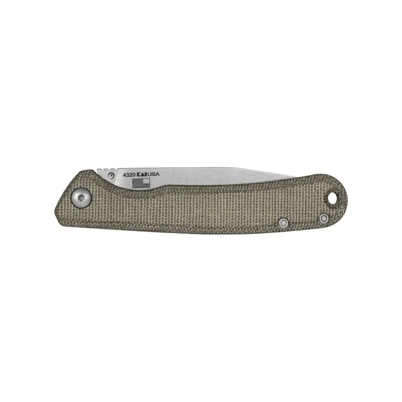 KERSHAW FEDERALIST 3.25" STNWASH