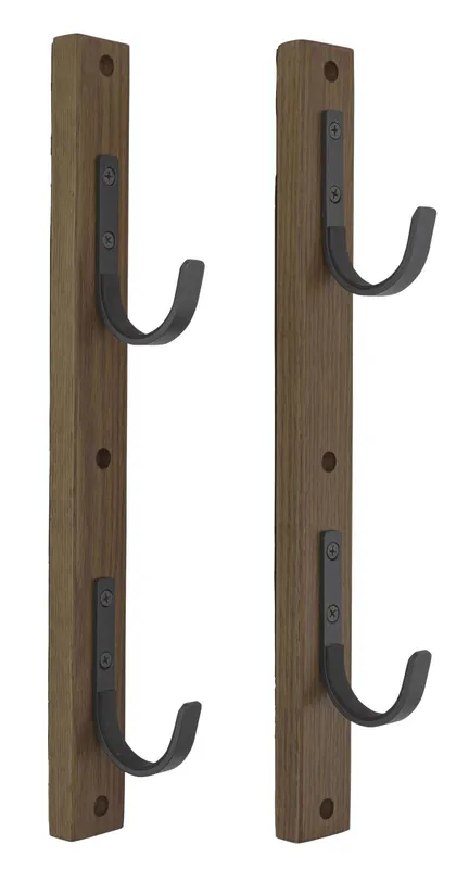 ALLEN 5659 GUN COLLECTOR 2 PLACE, WOOD WITH METAL