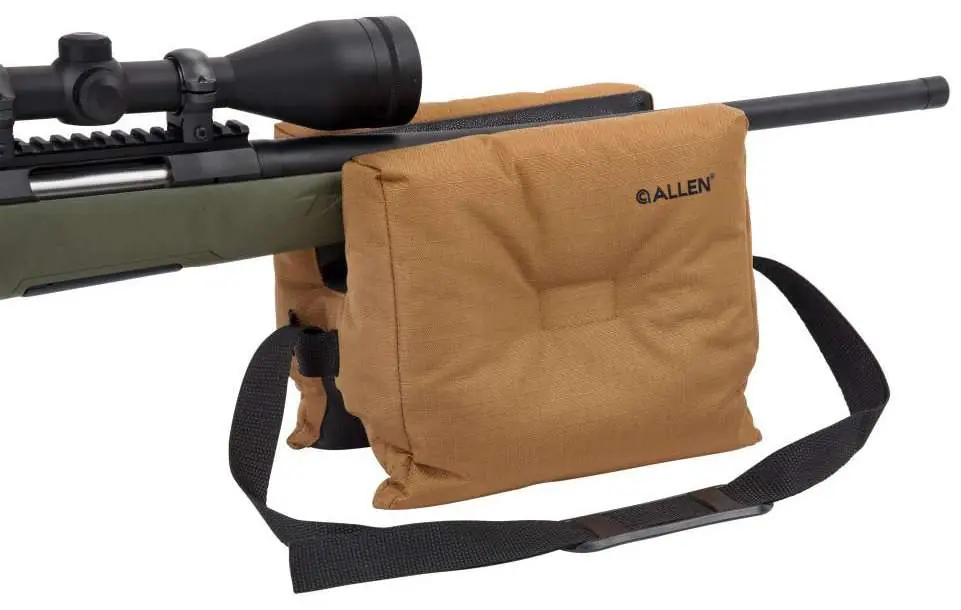 ALLEN 18412 X-FOCUS FILLED BENCH BAG, COYOTE