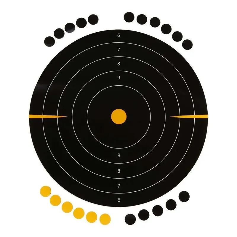 ALLEN 15317-25 EZAIM SPLASH 12IN BULLSEYE 25