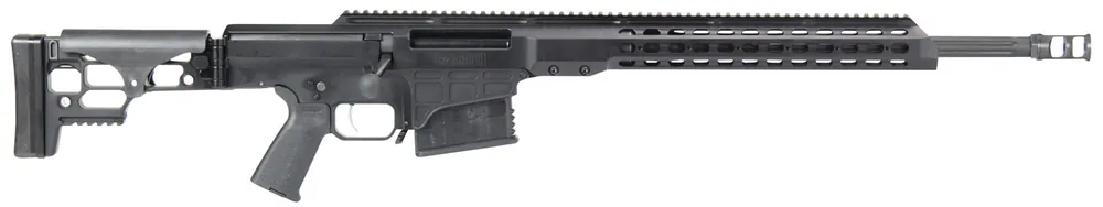 Barrett 14345 MRAD 308 Win 22" 10+1 Black Cerakote Black Folding w/Adjustable LOP Stock Black Polymer Grip