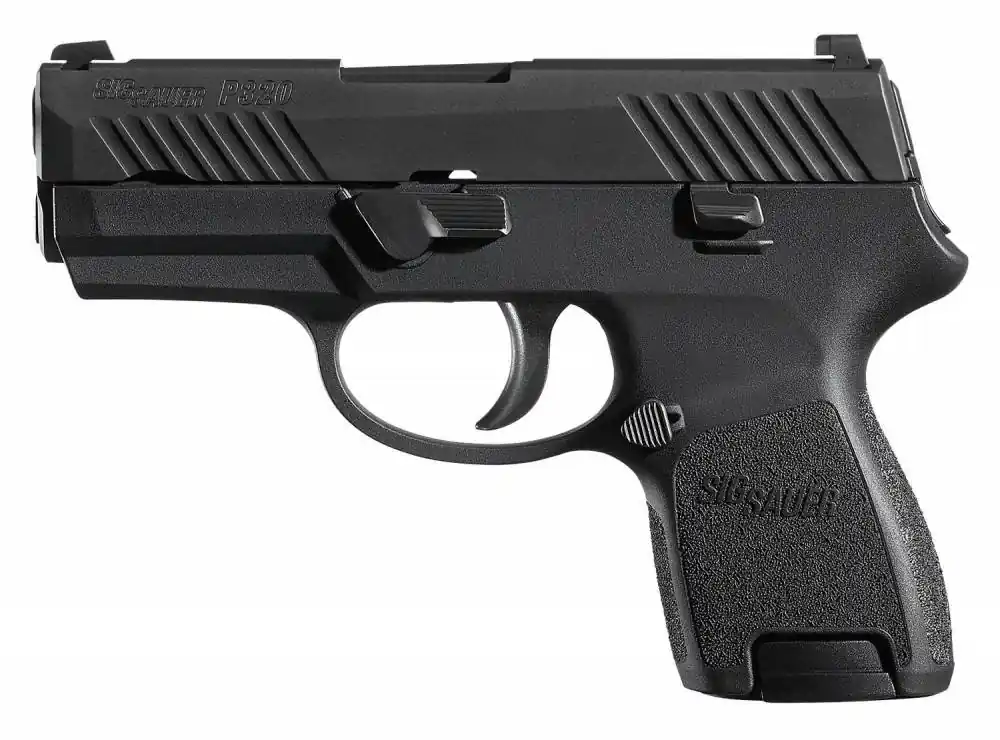 Sig Sauer P320 Subcompact Double 40 Smith & Wesson (S&W) 3.6" 10+1 Black Polymer Grip Black Nitron Stainless Steel