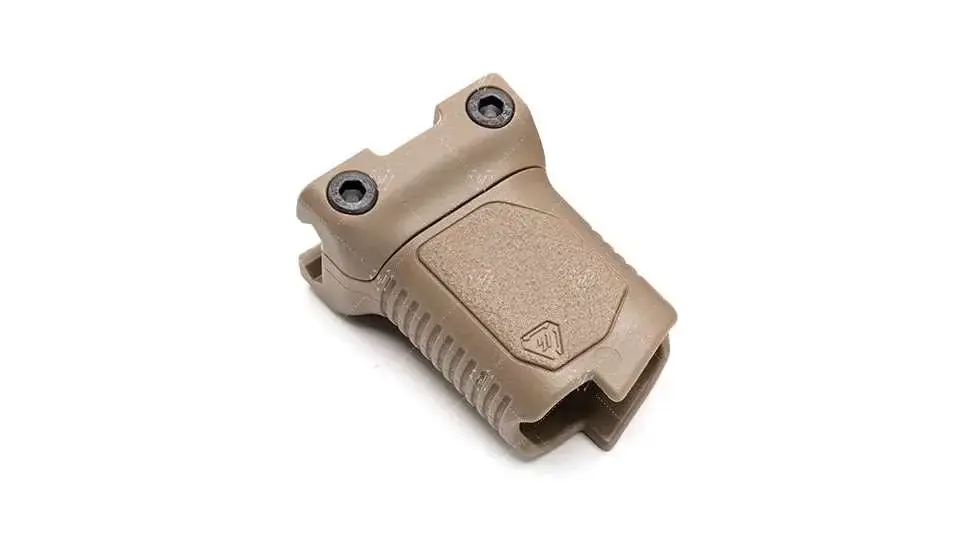 SI ANGLED GRIP RAIL SHORT FDE
