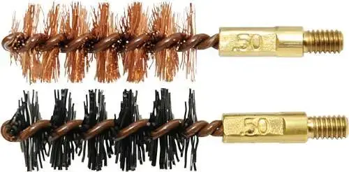 OTIS BORE BRUSH BRONZE/NYL 2PK .50