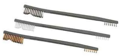 OTIS RECEIVER BRUSH 3 PACK NYLON, BRONZE, STAINLESS STEEL