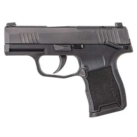 Sig P365 380 ACP 10+1 3.10", Optic Ready/Serrated Slide, Manual Safety, Right Hand