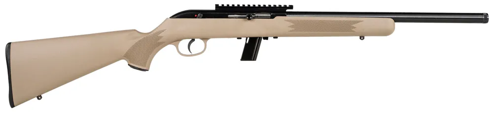 Savage 64 FV-SR 22 LR 10+1 16.50" Flat Dark Earth Matte Blued Right Hand