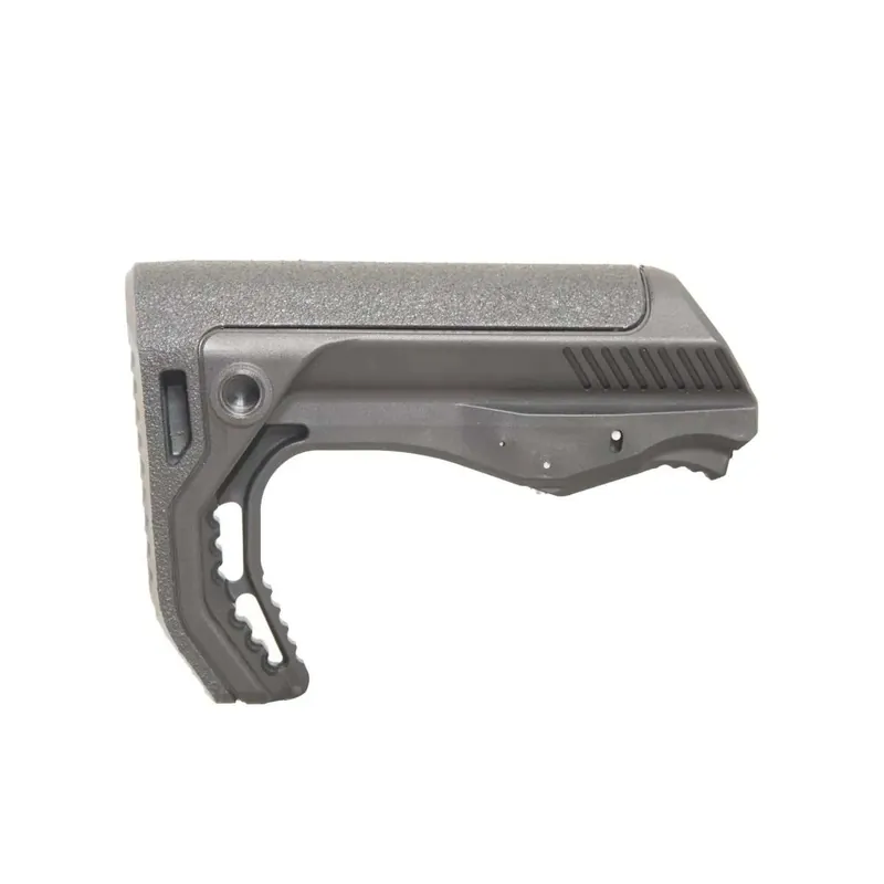 FOSTECH TOMAHAWK STOCK 6 POSITION COLLAPSIBLE STOCK FOR AR15 PLATFORM BLACK