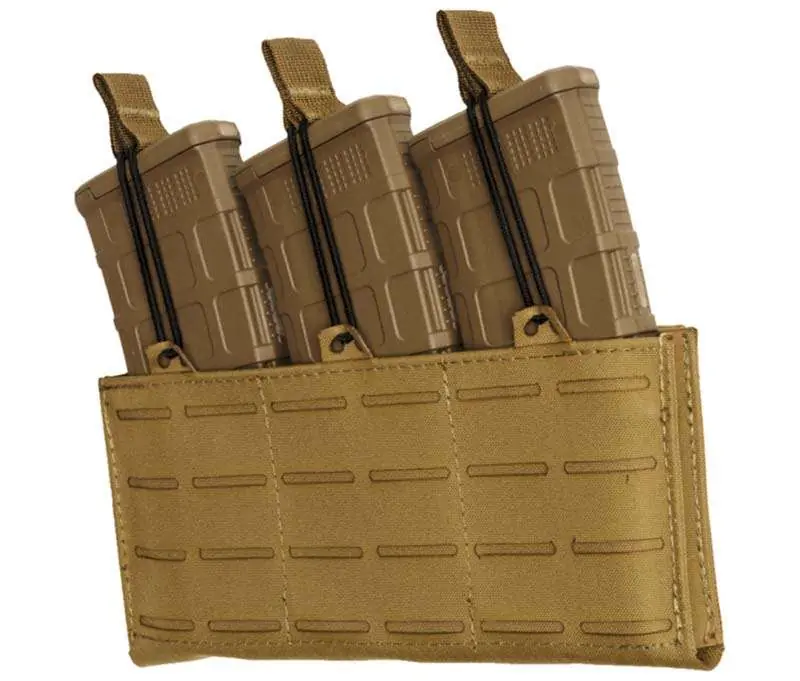 RZR MOLLE RIFLE MAG POUCH COY TRIPLE