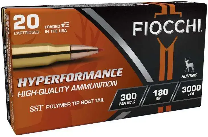 Fiocchi 300WMHSA Extrema 300 Win Mag 180 gr SST Polymer Tip BT 20 Round Box