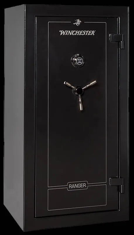 Winchester Safes R5930267E Ranger 26 Gun Safe 59" H x 30" W x 25" D (Exterior) Electronic Lock Black