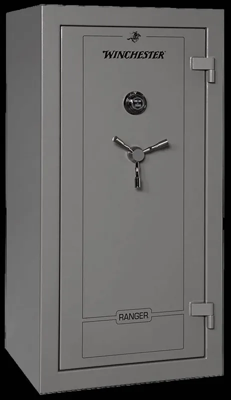 Winchester Safes R59302610E Ranger 26 Gun Safe 59" H x 30" w x 25" D (Exterior) Electronic Lock Gunmetal Gray