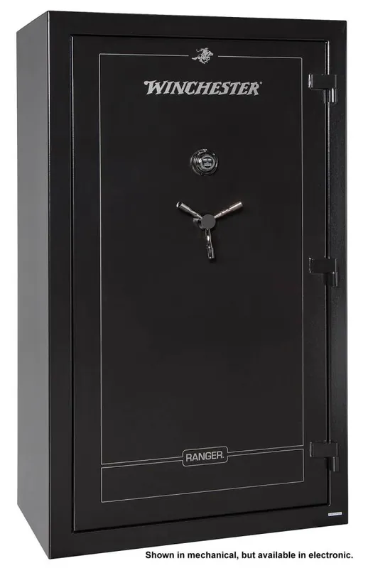 Winchester Safes R7242447E Ranger 44 Gun Safe 72" H x 40" W x 25" D (Exterior) Electronic Lock Black