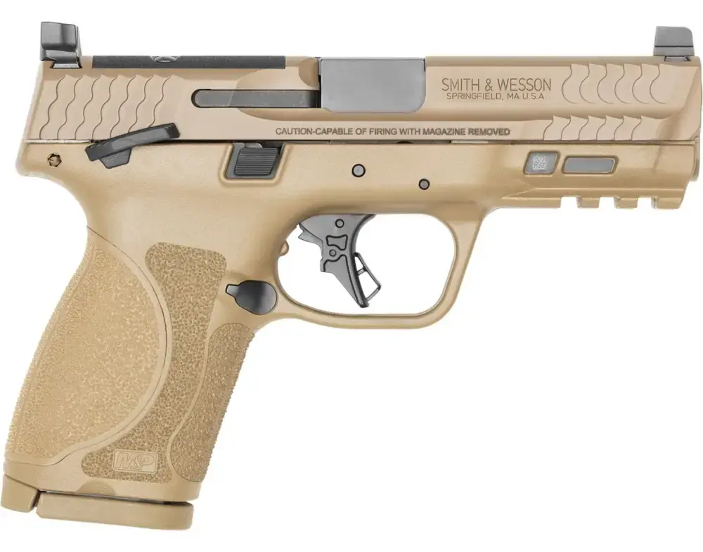 S&W M&P 2.0 9MM 4" 15RD TS OR FDE