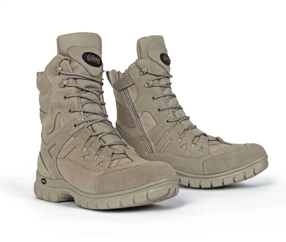 VOODOO TACTICAL 9IN TACTICAL BOOT WITH ZIPPER (DESERT TAN/11R) SIZE 11