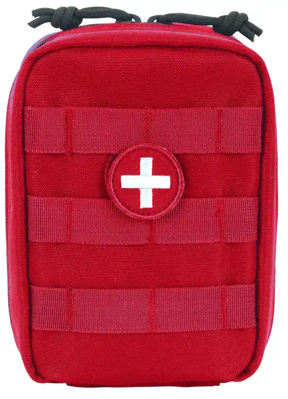 VOODOO TACTICAL TACTICAL TRAUMA KIT (RED)