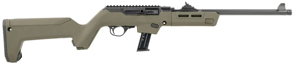 RUG 19131 PCC 9MM TD MP STK OLIVE 17R E