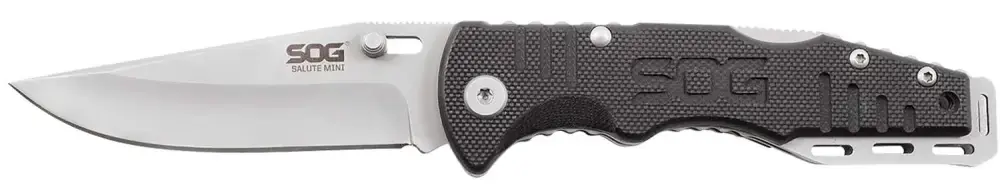 SALUTE MINI- BEAD BLAST G10 FOLDING KNF