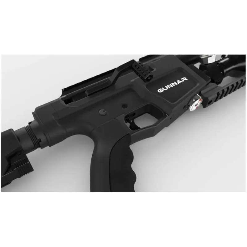 Benjamin Gunnar Black .22 Cal PCP Multi-Shot Bolt-Action Hunt Air Rifle