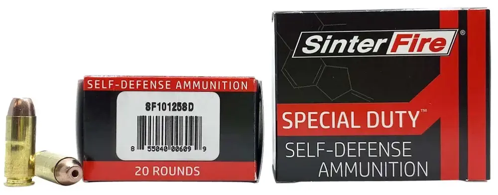 SINTERFIRE SF10125SD 10MM 125GR.HOLLOW PNT 20 Round Box