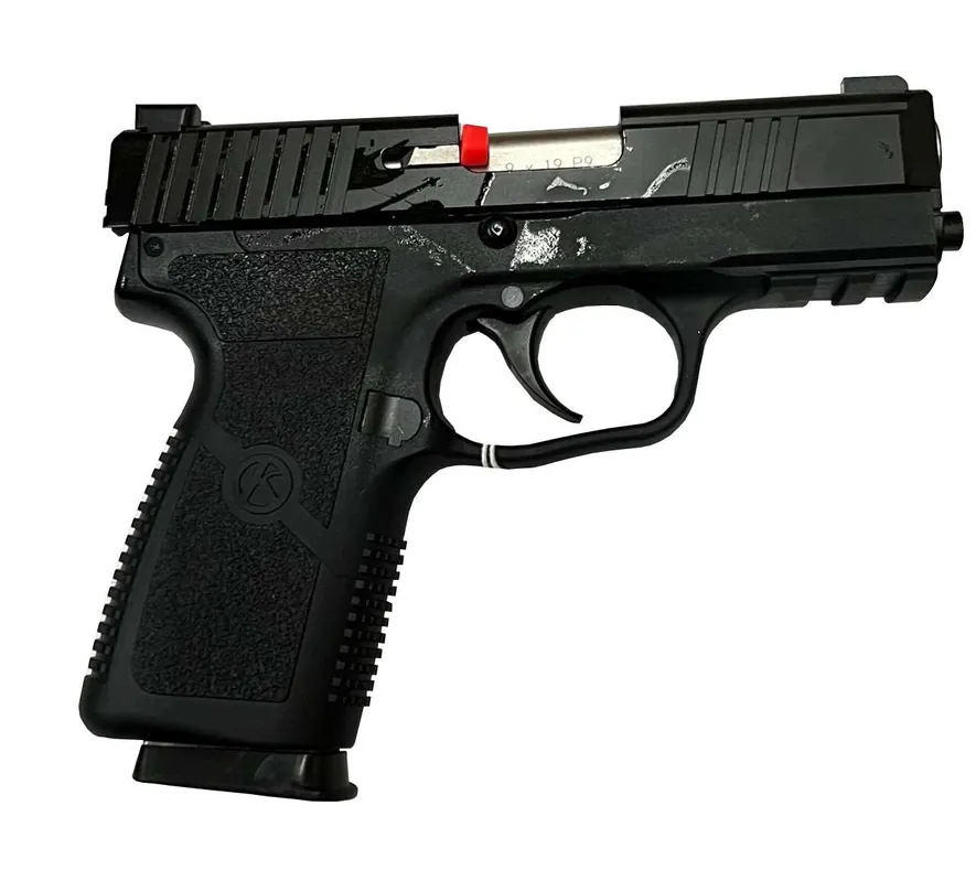 KAHR P9-2 9MM 3.6 SS BLK PLY FRAME 7RD BLEM
