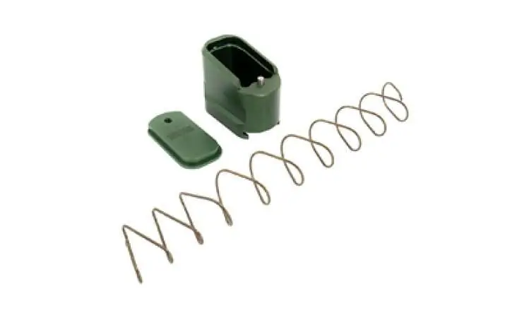 SHIELD ARMS S15 MAG EXTENSION +5 OD GREEN FITS GLOCK 43X/48 MAGS