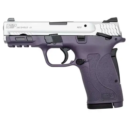 S&W M&P380 EZ M2.0 380ACP SATIN ALUM BRIGHT PURPLE