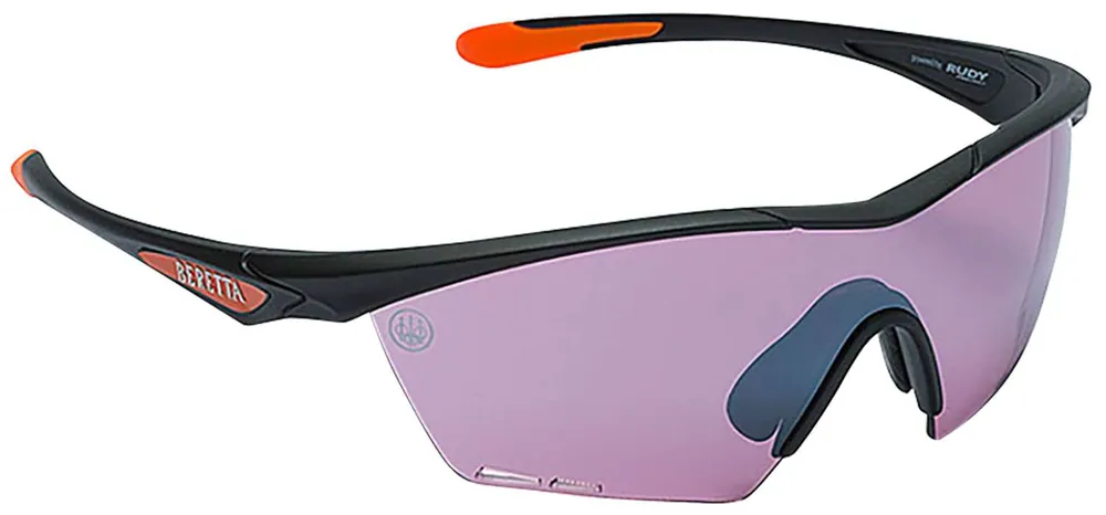 BERETTA SHOOTING GLASSES CLASH LIGHT PURPLE W/RIGID CASE