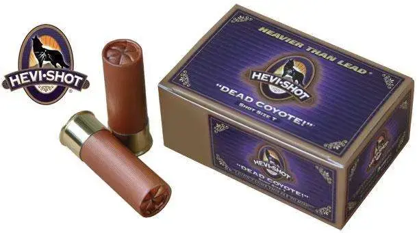Hevishot 42213 Dead Coyote 20 Cal Pellet 12 Gauge 3 1-3/8 oz 00 Buck Shot 5 Round Box