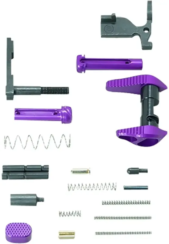 TIMBER ARLPKPPA AR LOWER PARTS KIT PURPLE
