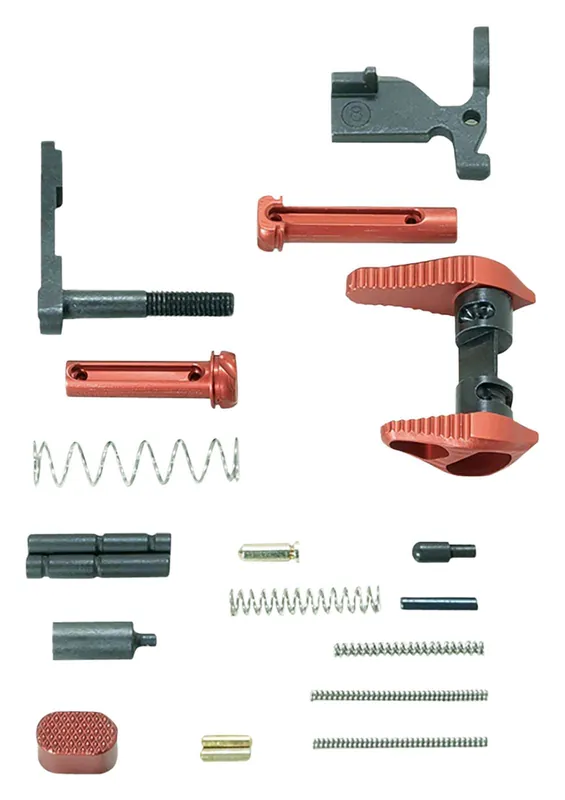 TIMBER ARLPKR AR LOWER PARTS KIT RED