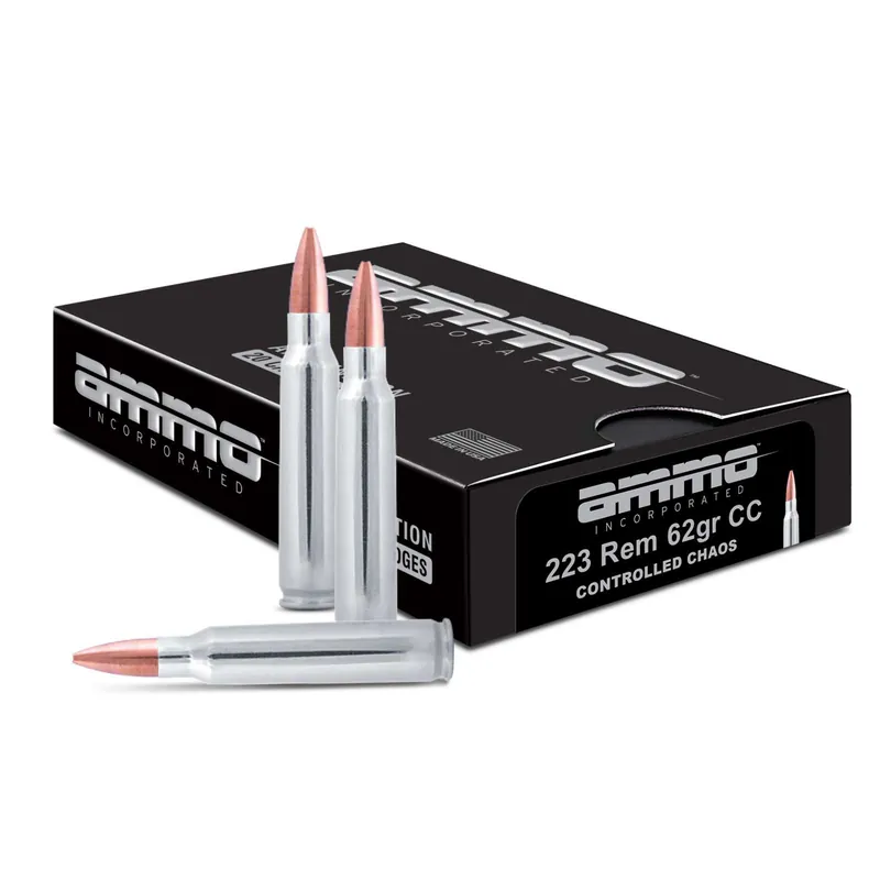 AMMOINC 22362CONTCHAOS 223 62 CONTCHAOS 20 Round Box